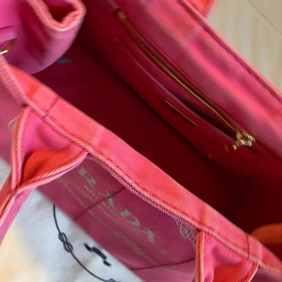 Prada Canapa PM in Pink - Picture 13 of 16
